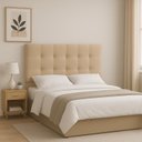 Ver imagem 3 de Cabeceira Estofada com Strass 140cm Casal Paris