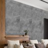 Placa Decorativa Flexível 3d Revestimento de Parede Mármore Cinza - 90x60 Cm - 3