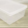 Caixa de Sapato Transparente Empilhável Grande Ordene Organizadora 38 a 46 Plástico - 7