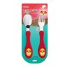 Kit Talheres Inox Personagem Infantil Colher Garfo Cachorro - Panami - 2