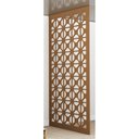Ver imagem 2 de Painel Vazado Divisória Mdf Madrid Crú - 0,60x2,70m
