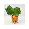 Folha Palmeira Latania 43cm Folhagem Planta Artificial - 4