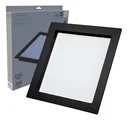 Ver imagem 1 de Luminária de Teto Plafon Embutir Recuado Quadrado 30w Preto Fosco Luz Neutra 4000k Avant