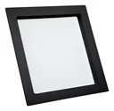 Ver imagem 4 de Luminária de Teto Plafon Embutir Recuado Quadrado 30w Preto Fosco Luz Neutra 4000k Avant