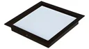 Ver imagem 3 de Luminária de Teto Plafon Embutir Recuado Quadrado 30w Preto Fosco Luz Neutra 4000k Avant