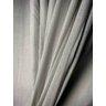 Cortina no Tecido Linho Flamê Cinza com Forro Microfibra Cinza - 1,35l X 2,60a - 1