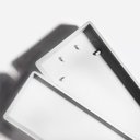 Ver imagem 6 de Kit 2 Ralo Oculto Linear Embutir 5x50 P/ Porcelanato Branco