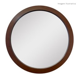 Espelho Decorativo Sandy 45cm Redondo - 1 Espelho Decorativo Sandy 45cm Redondo - 1
