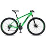 Bicicleta Aro 29 Krw Alumínio 24 Vel Freio a Disco X52 Cor:verde/preto;tamanho Quadro:15.5 Verde/ - 5