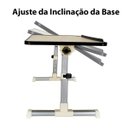 Ver imagem 4 de Mesa para Notebook Dobrável Portátil para Laptop Cama Sofá Café - Nova