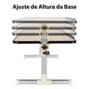 Ver imagem 3 de Mesa para Notebook Dobrável Portátil para Laptop Cama Sofá Café - Nova