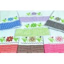 Ver imagem 1 de Jogo de Semaninha em Ponto Cruz e Barrado - Flores Arte & Tear