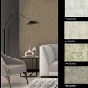 Ver imagem 3 de Papel de Parede Muddy Color Estilo Linho Terracota