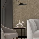 Ver imagem 2 de Papel de Parede Muddy Color Estilo Linho Terracota