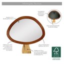 Ver imagem 4 de Espelho Decorativo Infantil 43x43cm Cogumelo