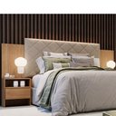 Ver imagem 1 de Cabeceira Box Casal Odessa com 2 Mesas de Cabeceira Clic Móveis