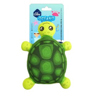 Brinquedo Mordedor para Pet Cães Cachorro Pelúcia Tartaruga