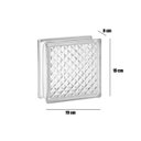 Ver imagem 7 de Tijolo de Vidro 19 X 19 X 8 Cm Inca Translúcido 10 Unidades Tradestar