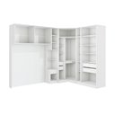 Ver imagem 5 de Quarto Modulado Kappesberg Adapt Branco/Nogueira 7 Peças 296cm x 210cm