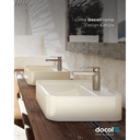 Ver imagem 3 de Cuba de Apoio Retangular Rt16 com Mesa 500x400x140mm White - Docol Louças Docol Louças