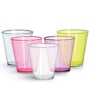 Ver imagem 1 de Kit 10 Copo Drink Bebidas Festas Cristal 400ml Sortido