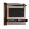 Painel Agrado para Tv até 65" Jcm Movelaria - Off/café Soft - 2