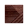 Kit 10 Placas 3d Efeito Madeira Ripado Abstrato - 50x50cm - 4