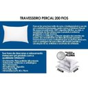 Ver imagem 2 de Travesseiro Fibras Siliconadas Plus Percal 200 Fios Kit C/ 4 Un 70x50x15 - Ortobom