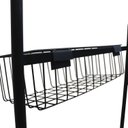 Ver imagem 7 de Espelho de Parede Tali 43x180cm com Cestos P e G - 40x40 Quadrado Cantos