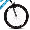 Bicicleta Gps Aro 26 Aero 21 Marchas Freios V-brake em Aço Carbono Azul Champanhe - Colli Bike - 4