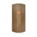 Ver imagem 7 de Modulado Closet Completo 9 Portas 6 Gavetas - Rizon-Cumaru - Móveis Novo Horizonte