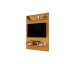 Ver imagem 3 de Painel com Bancada para Tv até 65 Polegadas Ripado Dj Móveis Trento 183 Cedro Bali