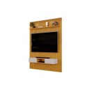 Ver imagem 2 de Painel com Bancada para Tv até 65 Polegadas Ripado Dj Móveis Trento 183 Cedro Bali