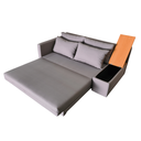 Ver imagem 6 de Sofá Cama | Baú e USB | Tampo Lateral Esquerdo ou Direito - Acquablock - Cinza