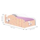 Ver imagem 3 de Cama Carro Solteiro Joy Unicórnio Meigo Solteiro com Colchão