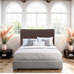 Cabeceira Casal King de Cama Box Estofada Ana 195 Cm Veludo - 2