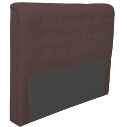 Cabeceira Casal King de Cama Box Estofada Ana 195 Cm Veludo - 1