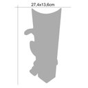 Ver imagem 2 de Adesivo Faixa Gravata sem resina Pernalonga Preto Teu Adesivo Adesivo Faixa Gravata sem resina Moto 