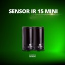 Ver mais imagens de Sensor Ativo Barreira Ir 15 Mini Digital Fotocélula Ipec