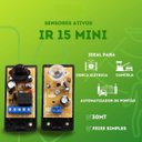 Ver imagem 2 de Sensor Ativo Barreira Ir 15 Mini Digital Fotocélula Ipec