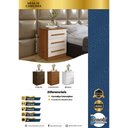 Ver imagem 5 de Mesa de Cabeceira Perça 3 Gavetas - Benetil