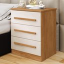 Ver imagem 2 de Mesa de Cabeceira Perça 3 Gavetas - Benetil