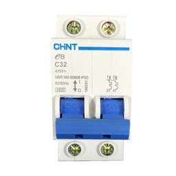 Mini Disjuntor | Bipolar 32A | EB 2P C32 | Chint - 2