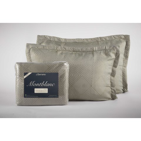 Kit Colcha Montblanc Cairo 107 Verde Oliva Solteiro 180x230
