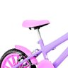 Bicicleta Infantil Feminina Aro 16 Nylon Cor Lilás e Rosa - 3