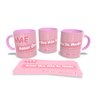 Canecas Rosa Personalizadas Dia Das Mães - 1