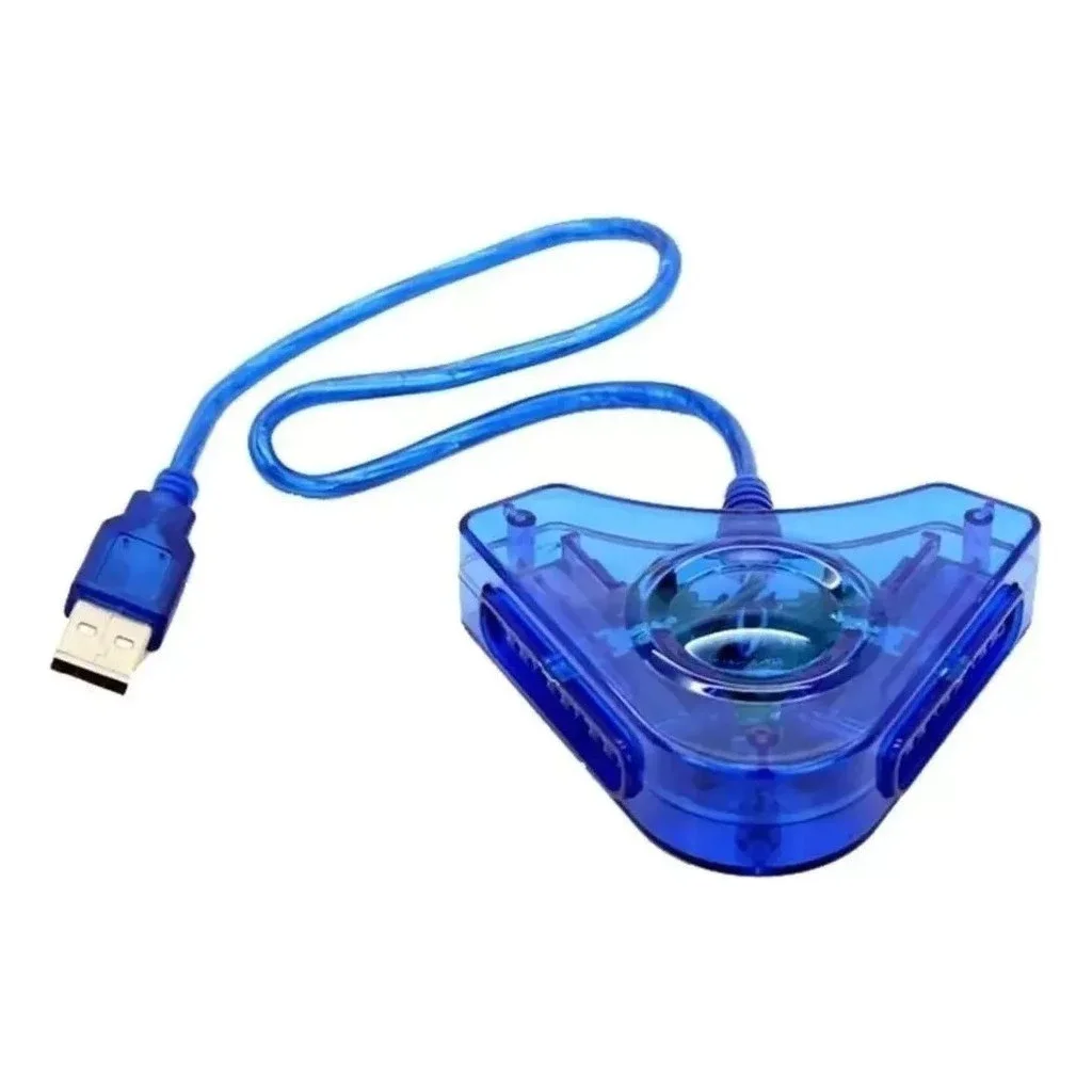 Plug Adaptador Ps 2 Saídas Usb
