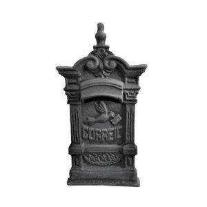 Caixa Correio Ferro Fundido Pombo Grande sem Pé 69x37cm