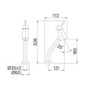 Ver imagem 2 de Misturador Monocomando Lavatório Mesa Lóggica - Docol Cromado