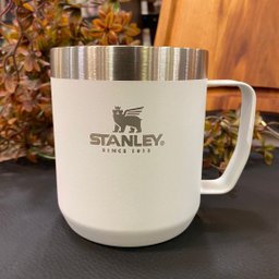 Caneca Térmica Camp Mug Stanley Branca 354 Ml - 5